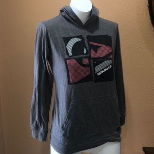 Quiksilver Shirts & Tops - Boys quicksilver thin hoodie Quiksilver Shirts & Tops - Boys quicksilver thin hoodie